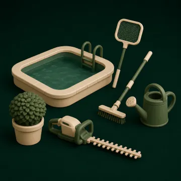 Piscine & Espaces verts